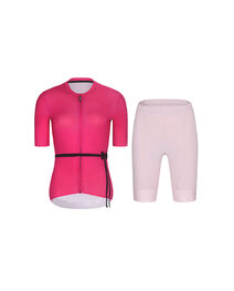 RIVANELLE Cyklistický krátký dres a krátké kalhoty - LOVELY - růžová